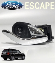 มือเปิดประตู-ด้านในชุบ ข้างขวา FORD ESCAPE 2.3 L (1ชิ้น) / แท้ศูนย์ / รูปจริง