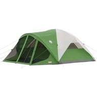 Coleman Evanston Screened Camping Tent, 6/8 Person Weatherproof Tent with Roomy Interior Includes R