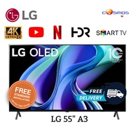 LG 55" A3 OLED  (139cm) 4K Smart TV | TV Wall Design | WebOS | Dolby Vision OLED55A3PSA / OLED65A3PSA