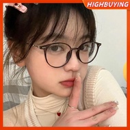 HIGHBUYING Anti Radiation Eyeglasses Round Eyeglasses For Women Men Accessories