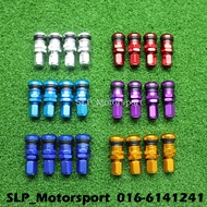Rays Aluminium 4PCS Tyre Valve Rays Aluminium Air Valve Caps ORIGINAL THAILAND