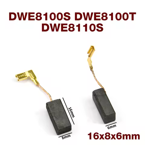Carbon Brush Accessories Replacement for DWE8100S DWE8100T DWE8110S Angle Grinder Power Tools Carbon