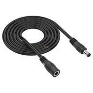 btsg Flexible PVC DC6 3x2 1mm Male To Female Power Cable 1Meter 39 37inch Long Durability For Home A