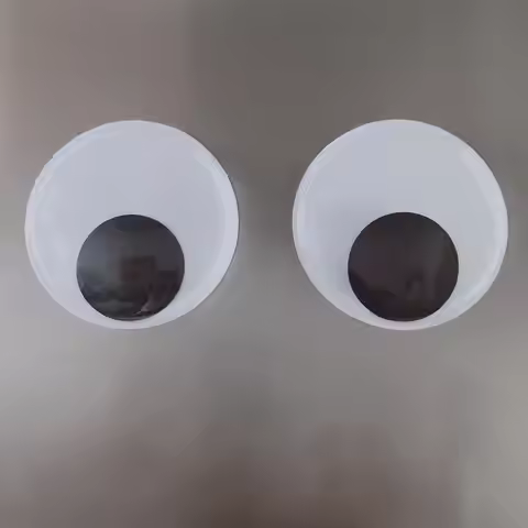 Wiggle Googly Eyes, Stick Moving Scrapbooking DIY Self Sticky for Party Crafts,