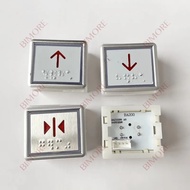 1pcs BA200 A4J10299 A4N10298 BST Elevator Push Button With Braille Red Light Y