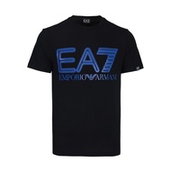EA7 Pattern Printed Round Neck Short-Sleeved T-Shirt Unisex