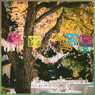 6 Pcs Ornament Cinco De Mayo Decorations Day of The Dead Mexicano Papel 18X15 Cm laird