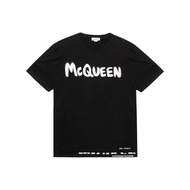 Alexander McQueen T Shirt Mens Black 622104QPZ570901