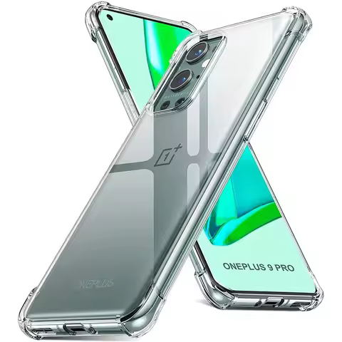 Crystal Clear Case For Oneplus 9 Pro 5G One Plus 8T 8 7 7T Nord N10 N100 Transparent Protective Sili