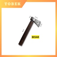 Sharp Steel Palm Axe | Large Variant Garden Axe