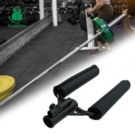 Kesoto Bar Row Attachment for Barbell Bar Row Plate Accessories Barbell Post Insert Bar