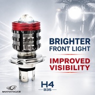 Easy-Install H4 B35 Dual-Color LED Motorcycle Headlight Bulb Replacement Accessory