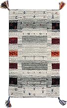 Hagiwara 270053740 Lorri BUFFD L9 Gabbe Rug, Gray, Approx. 31.5 x 55.1 inches (80 x 140 cm)