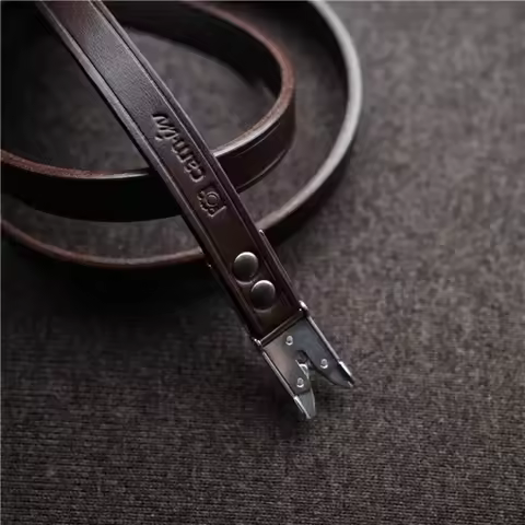 Leather Portable Camera Wrist Strap Pure Leather Wrist Strap Scissors Type Buckle for Rolleiflex 3.5