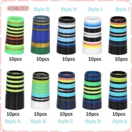 [szxmkj2lp] 10 Pieces Golf Iron Ferrules Golf Club Repair .370 Golf Accessories Replacement