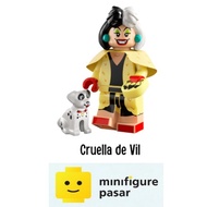 [MP] Lego 71038 Disney 100 Series 3 CMF Minifigure: No 13 - Cruella de Vil & Dalmatian Puppy (101 Da