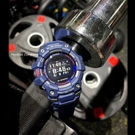 Montres Company 香港註冊公司 (31年老店) 卡西歐 CASIO G-Shock 藍牙 藍芽 Blue Tooth BlueTooth 計步器 卡路里計算 藍黑色 超大錶徑 GBD G