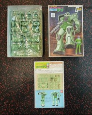 Bandai 0079 系列 一年戰爭 元祖高達 1：144  綠渣古 MSV 紅標 懷舊模型