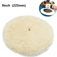 [Heaven] 225mm 9 inch Grinding Polishing Bonnet Pad Soft Wool Clean Furniture Car Vehicle