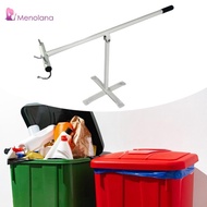 [Menolana] Manual Trash Compactor Touchless Trash Bin Compactor for 120-660L Wheel Bins Outdoor Dust