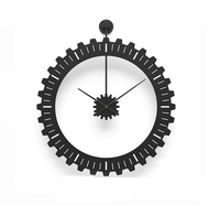 Minimalist Nordic Series Gearwheel Clock Wooden Hot Sale Morden Home Living Room Simple and Fashion 