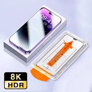 Dán kính cường lực khung tự dán tự lấy bụi Full viền 3D cho iPhone 11 12 13 14 15 16 Pro Max 14 15 1