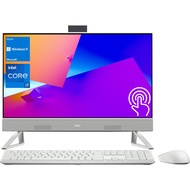 Dell Inspiron All-in-One Touchscreen Desktop, 23.8" FHD Display, Intel Core i7-1355U (Beats Ryzen 9-