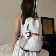 W Wway Tennis Bag Backpack Will sun French Net Federer Men Women Tennis Bag New Style Sports Large C