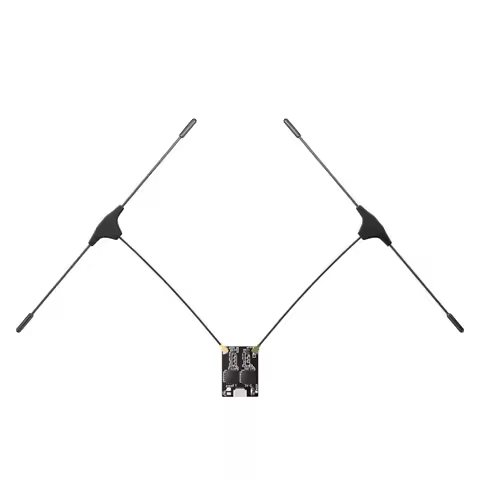 B78B-For GEPRC ELRS DUAL Diversity Receiver RX 25-200Hz Built-In TCXO With Dual Antenna For FPV RC D