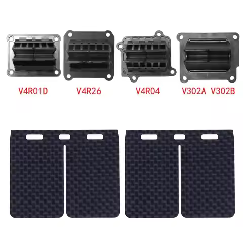 【MO】2/4Pcs Carbon Fiber Plate 3P602H Replacement Reed Valve For V Force V302A V302B V4R01D V4R26 V4R