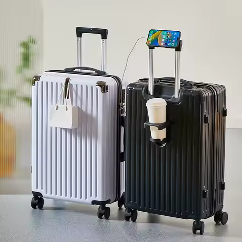 Fashion Luggage Travel Bag 20/24inch Luggage Suitcase Combination Lock Suitcase