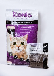 Iconic ไอโคนิค Premium Cat Food อาหารแมวเกรดพรีเมี่ยม 15 kg. (ยกกระสอบ) ปลาทะเล&แกะ ทูน่า&แกะ