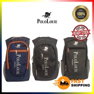 POLO LOUIE ORIGINAL BACKPACK KECIL BAG RIDER BEG GALAS BEG MOTOR BEG TRAVEL
