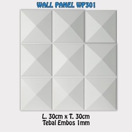 PROMO TERMURAH - WALL PANEL 3D PVC WALLPANEL 3D WALLPAPER DINDING / WALL PANEL 3D DINDING PVC