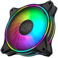 Cooler Master MF140 HALO 14CM Addressable 5V 3PIN ARGB Computer Case Fan PWM Quiet Dual Aperture CPU Cooler Water Cooling Replace Fan