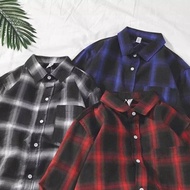 Jacket FLANNEL CARO Shirts Long-sleeved Sunscreen Shirts in Many Models Flannel Shirt Man Long Sleev