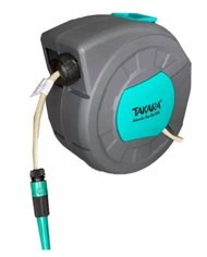 โรลสายยางรดน้ำต้นไม้ TAKARA 20 เมตร DGT1150-S ขนาด 1/2 นิ้ว ดึงกลับอัตโนมัติ สายยางรดน้ำ สายยาง