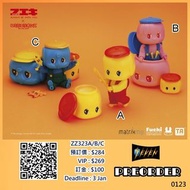 【Pre-order預訂】Fueki : 漿糊仔MILLINILLIONS ACTION FIGURE @SevenToys