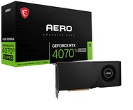 MSI Gaming RTX 4070 Ti Super 16G AERO グラフィックスカード(NVIDIA RTX 4070 Tiスーパー、256ビット、ブーストクロック:2610MHz、16GB