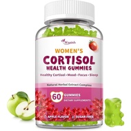 Wanish Cortisol Gummies for Women,Cortisol Supplements for Women-Relaxation and Mood,Cortisol Reduce