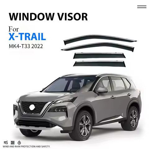 For Nissan X-TRAIL Rogue T31 T32 T33 Window Visors Weather Shields Wind Rain Guard Premacy Awnings B