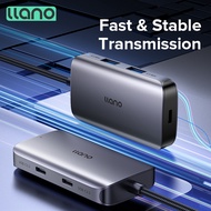 llano USB 3.2 HUB 5 IN 1 Type-c 3.2 10Gbps High Speed Hub PD 100w for Lightning 3/4 Huawei Notebook Tablet