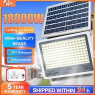 18000W Solar Lamp Solar Light Outdoor Lighting Lamp Solar light LED Solar Spotlight Waterproof IP67 