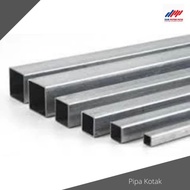 Dua putra petir pipa kotak / besi hollow 20 x 40 x 1,5 mm 6 m (14x34)