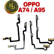 Power cable, volume cable for oppo A74(4G)/A95(4G) shared