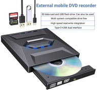 USB Type C 3.0 Slim External DVD RW CD Writer Drive Burner Reader Player Optical Drives For Laptop PC Dvd Burner Dvd Portatil