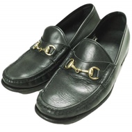 BEAMS Beams 葡萄牙製造馬銜扣樂福鞋，40碼（25公分），黑色皮鞋 [二手] [BEAMS]