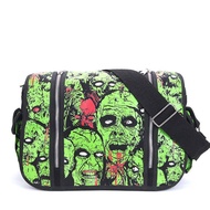 Skull Luminous Canvas Bag Printed Unique Gothic Punk Shoulder Bag Shoulder Bag Crossbody n