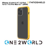 RhinoShield MOD NX for iPhone 12 mini 5.4"/ 12/ 12 Pro 6.1"/ 12 Pro Max 6.7" (2020) (with Rim Button Frame Clear Back Plate)