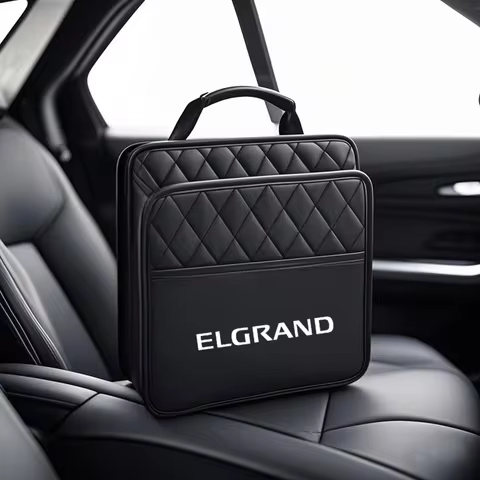 For Nissan Elgrand E50 E51 E52 1996-2016 2017 2018 2019 2020 Car Back Seat Storage Universal Bag Org